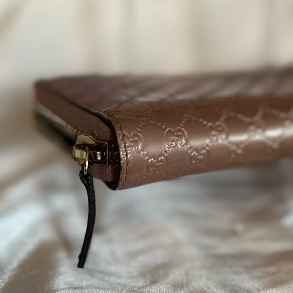 Gucci Microguccissima Pattern Rose Gold/ Pink Pat… - image 5